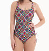 The Rosia Faia Jessy one piece swimsuit in a Crochet Flower design