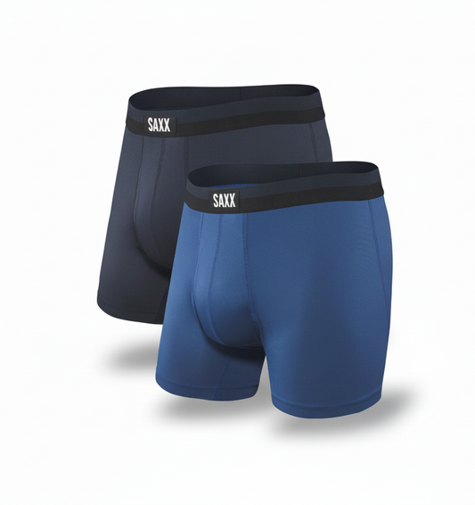 SAXX Sport Mesh Boxer with Fly - 2 Pack