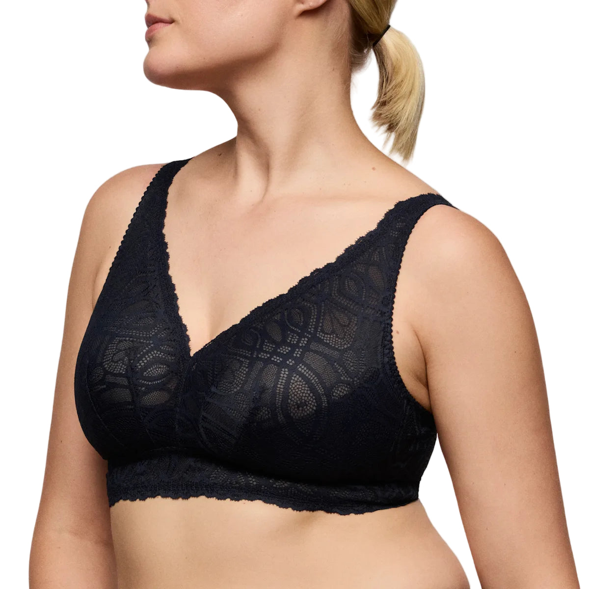 Prima Donna Salerno Wirefree Bra in Midnight Blue 