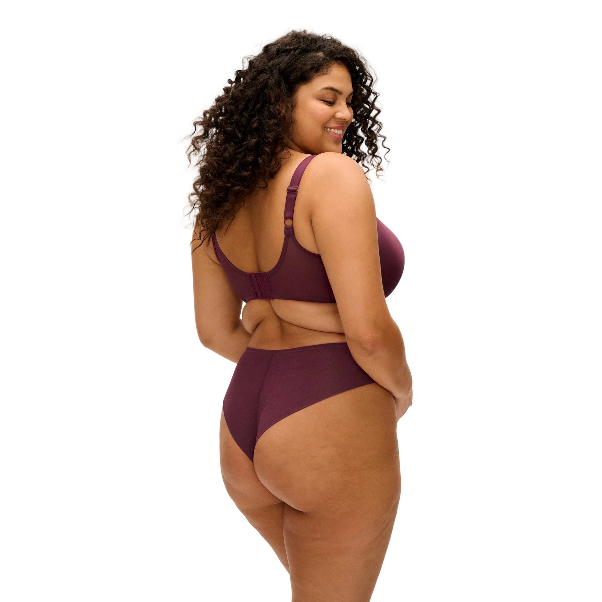 Elomi Smooth Underwire Bra - Fig - Fashion