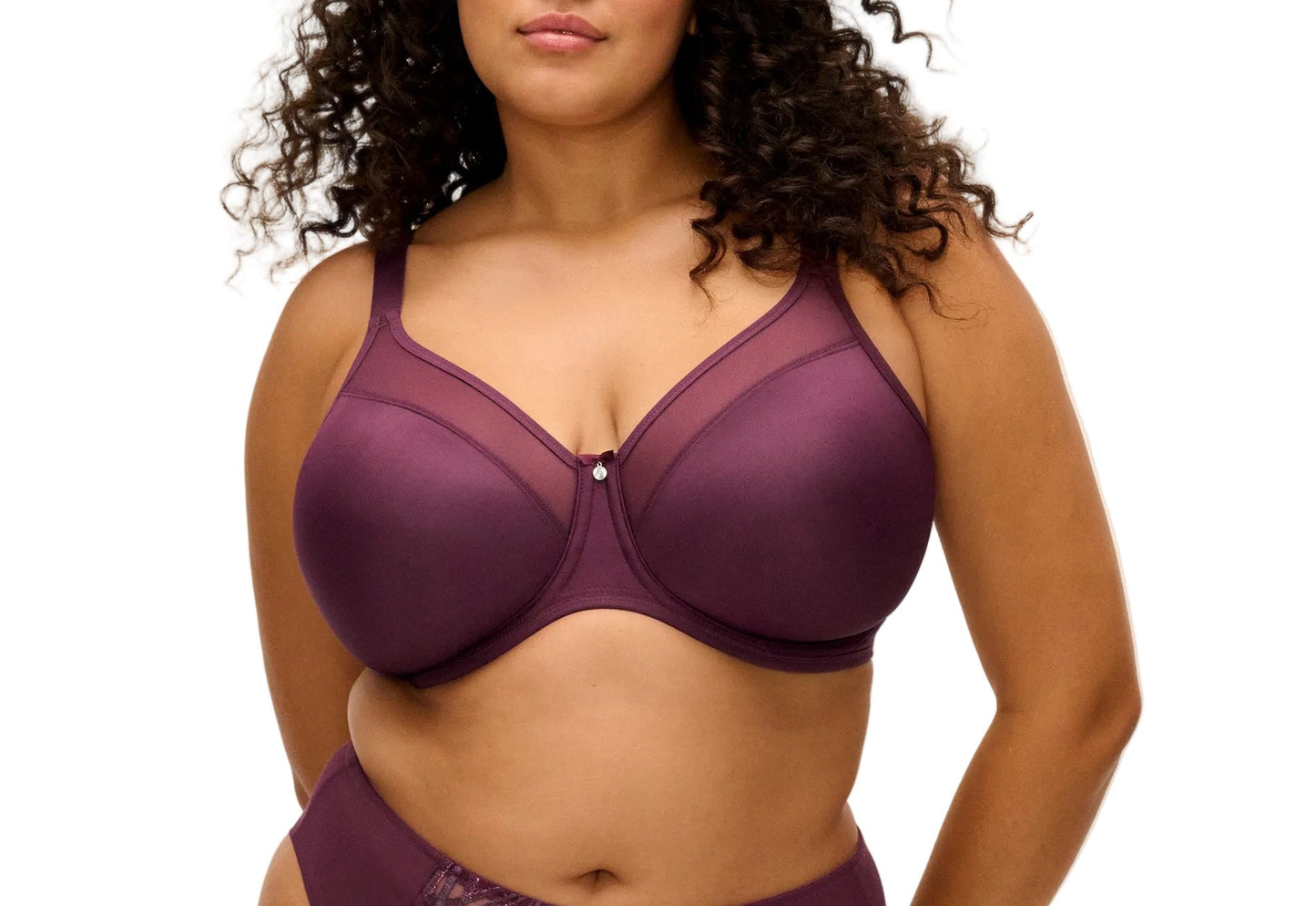 Elomi Smooth Underwire Bra - Fig - Fashion