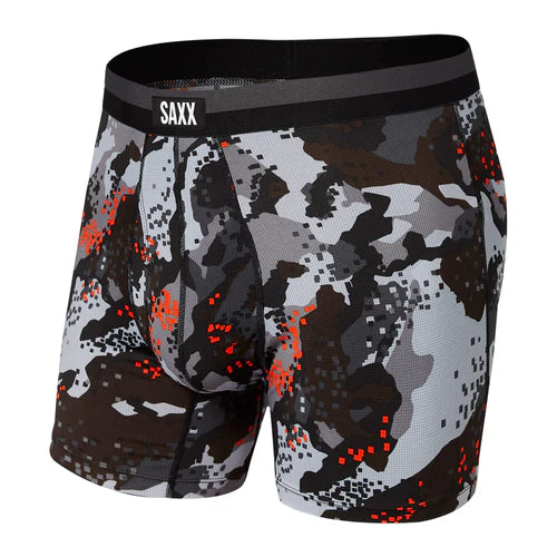 Sport mesh Boxer by SAXX in camo 