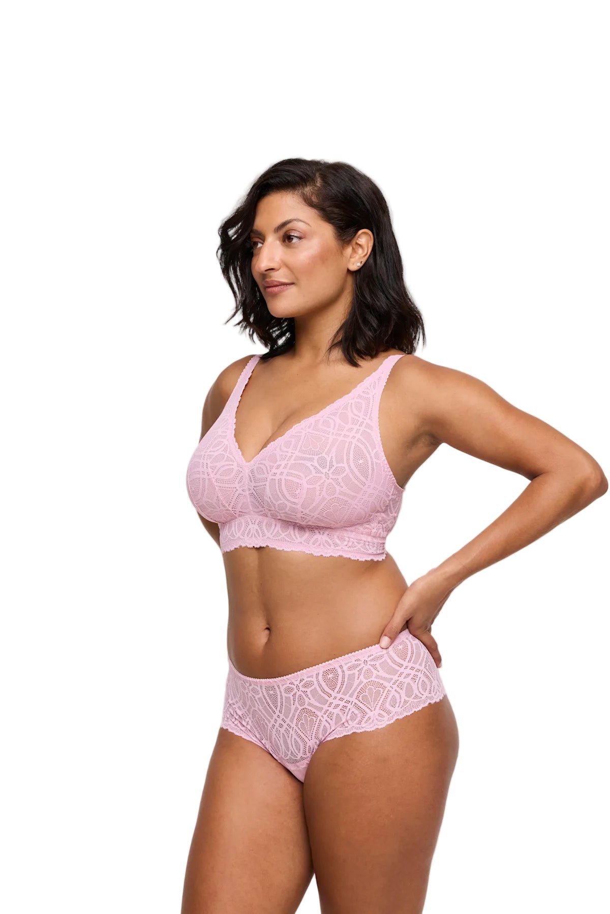 Prima Donna Salerno Wirefree Bra in light pink