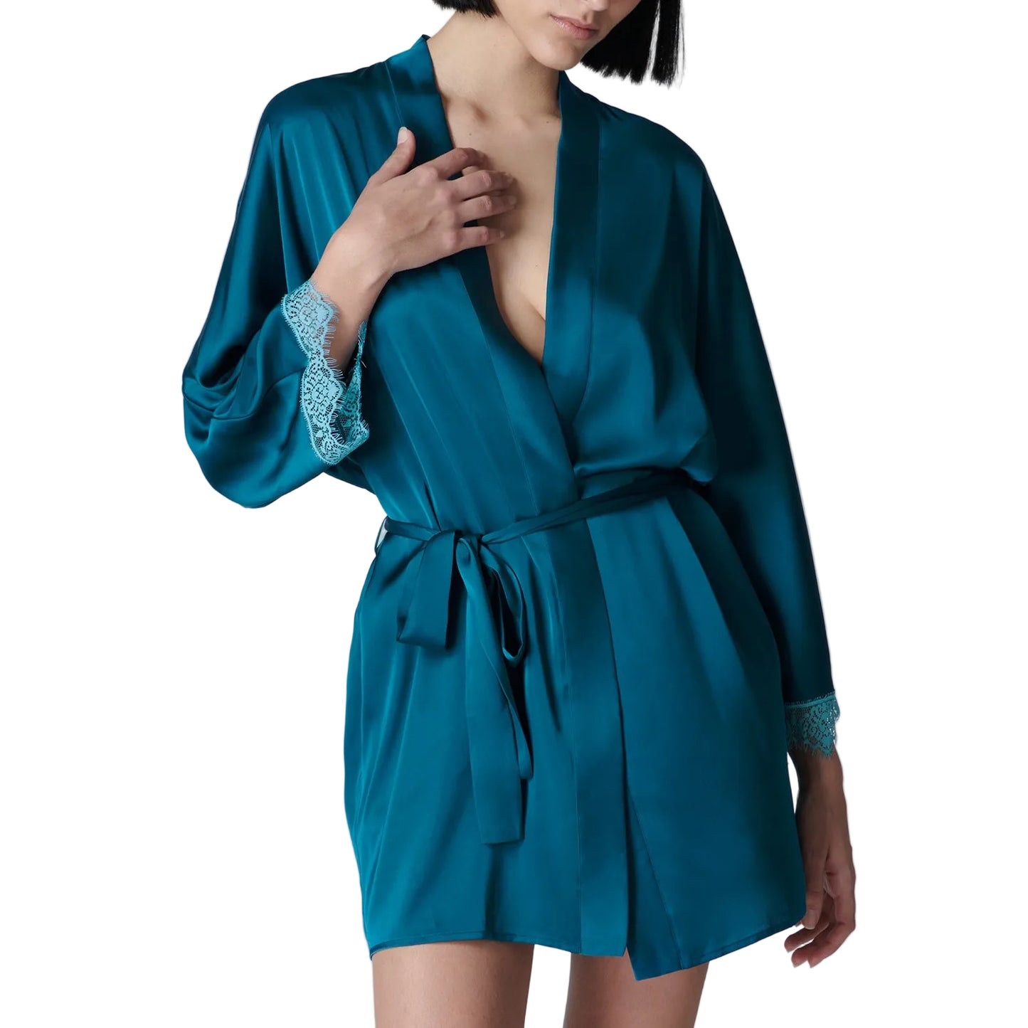 Simone Perele Satin Secrets Kimono - Sale
