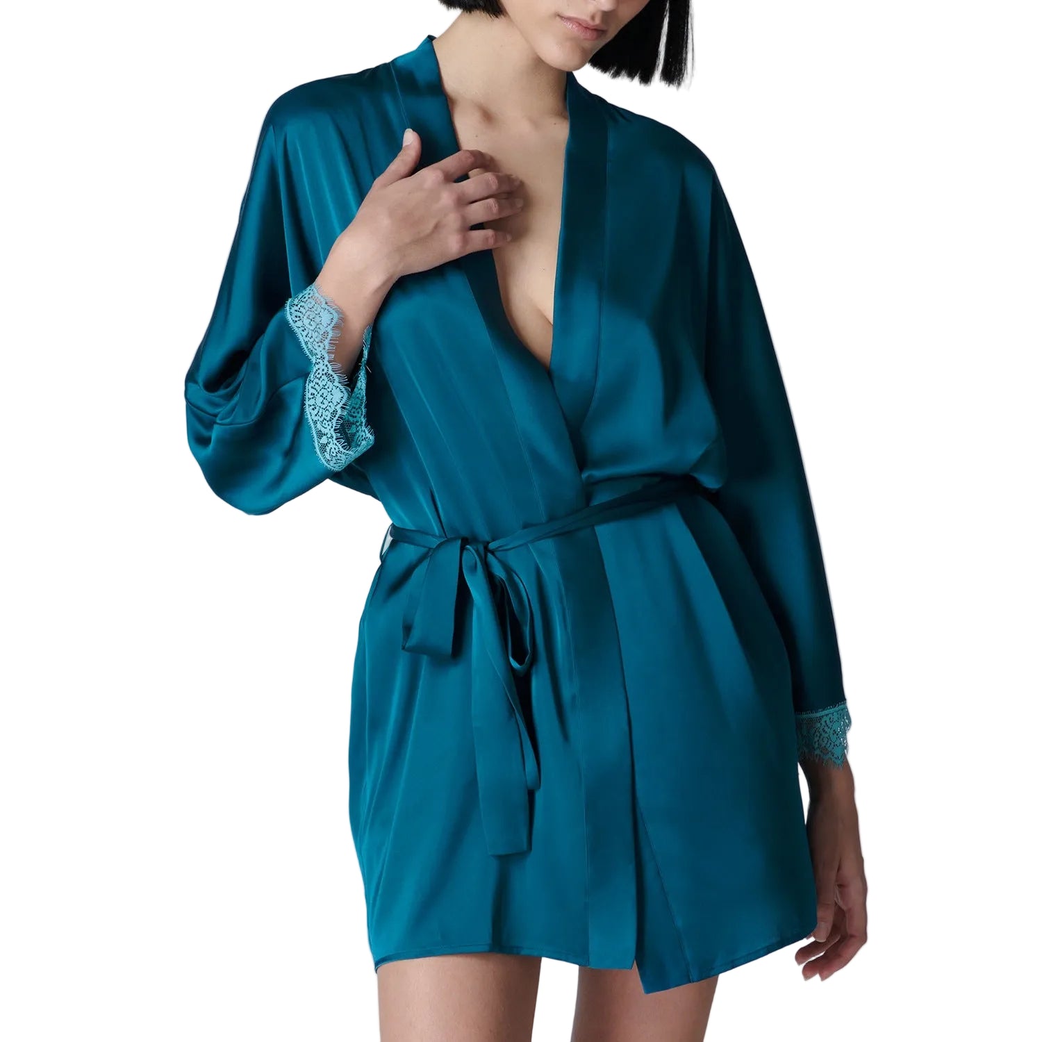 Simone Perele Satin Secrets Kimono - Sale