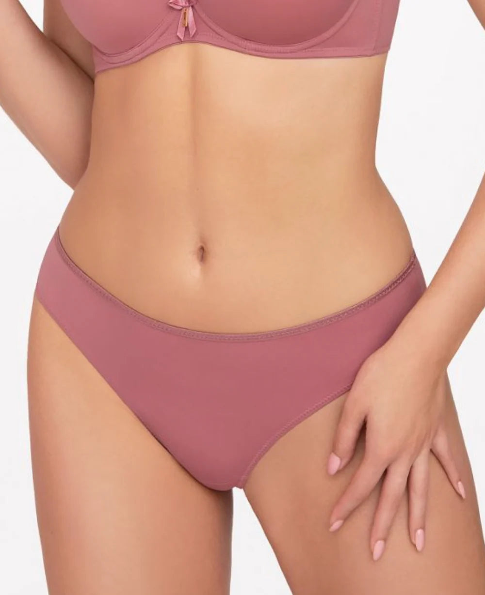 Corin Virginia Laser Cut Thong - Rose - Fashion