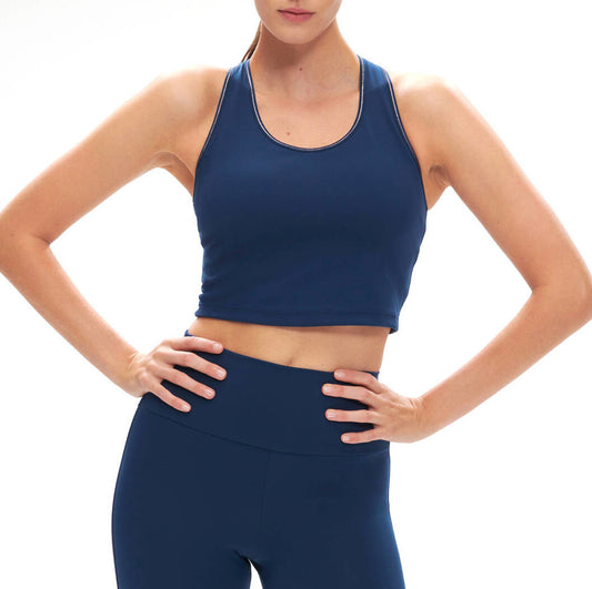 Simone Perele Crop top in Midnight