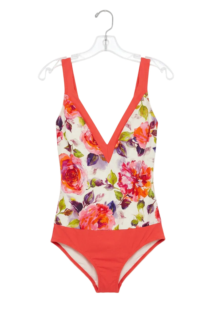 Simone Perele Floraly Wire Free One Piece Swimsuit