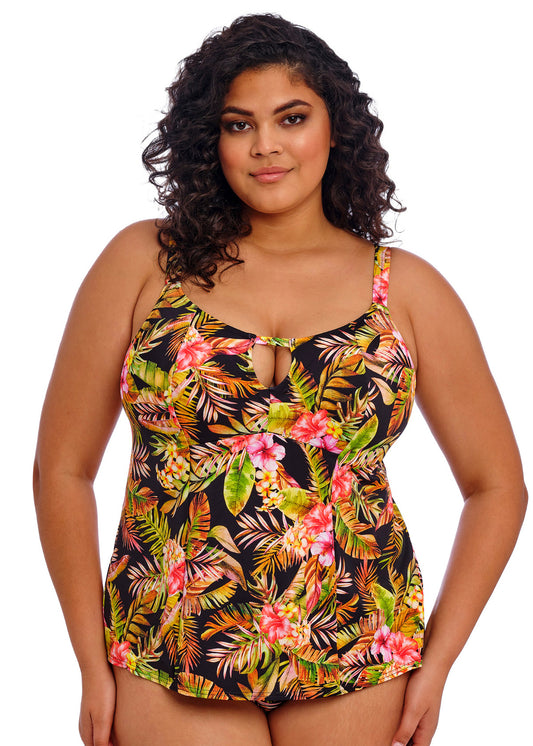 Elomi Tiger Valley Moulded Tankini Top
