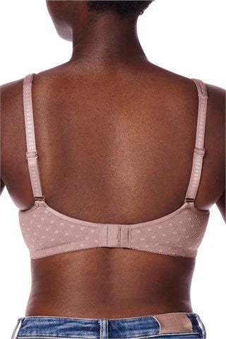 Amoena Tina Wireless Pocketed Bra in mauve