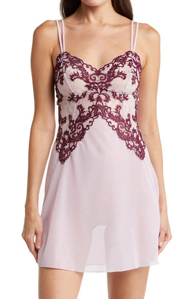 Wacoal Instant Icon Lace Chemise-Lilac