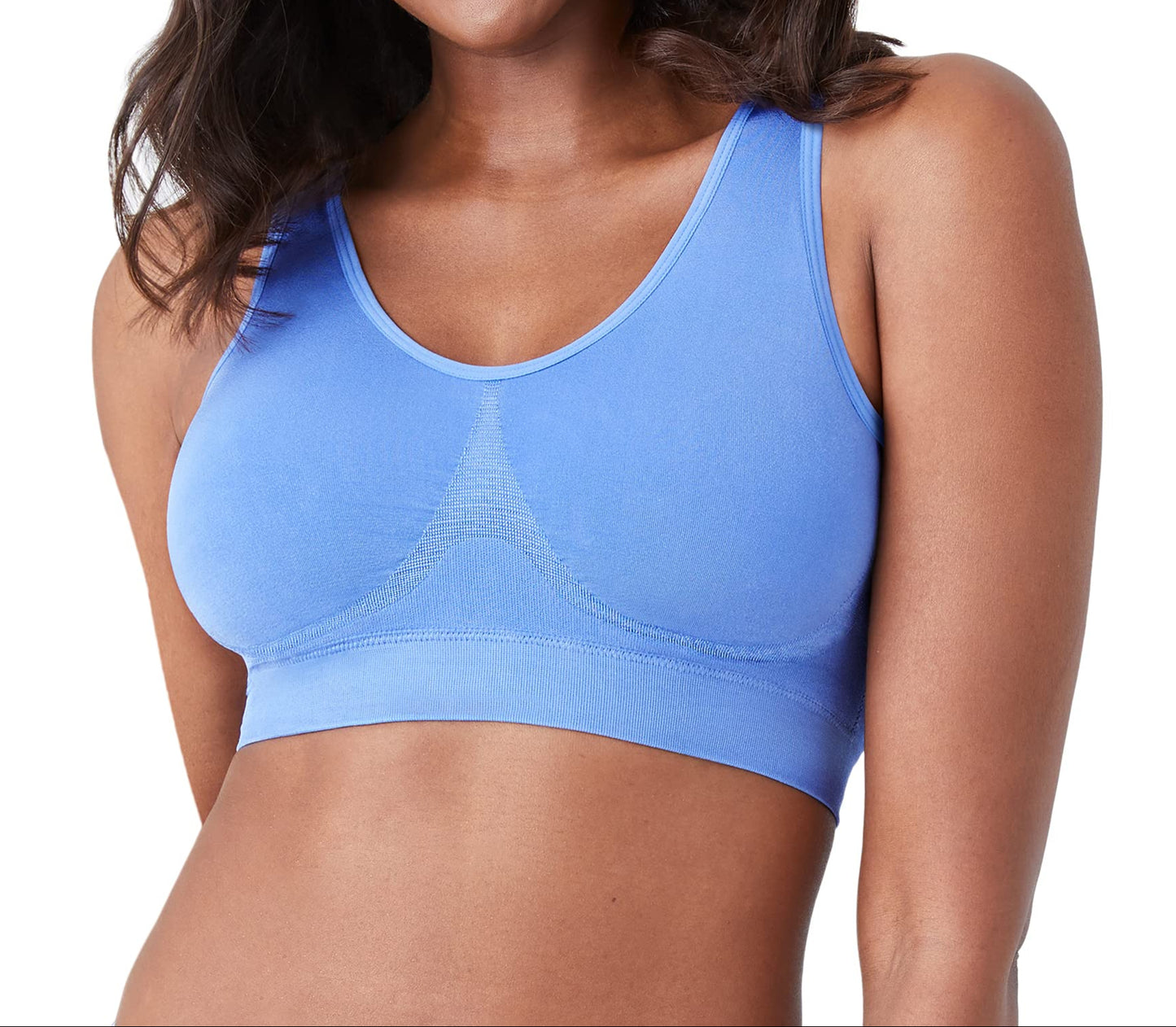 blue wire free bra