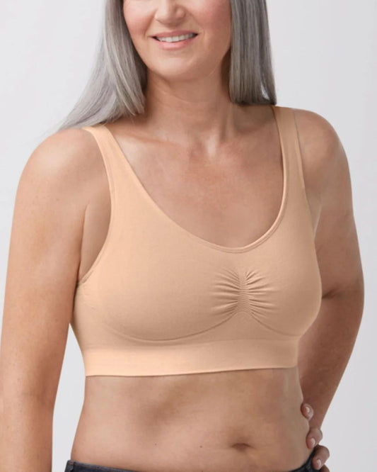 Amoena Becky Wirefree Pocketed Seamless Bra