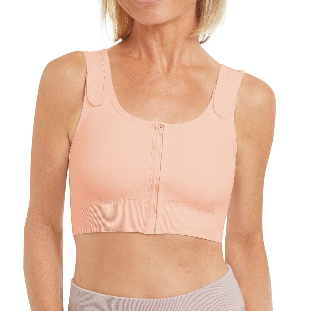 Rose Nude Amoena Pamela Post-Op Compression Vest