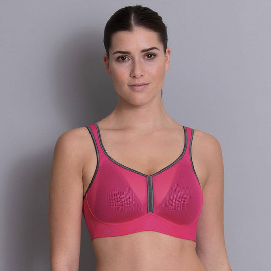 Anita Air Control Sports Bra - Pink/Anthracite - Fashion