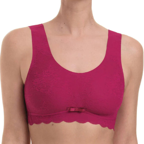 Buy Trylo Rozi Stp Women Detachable Strap Non Wired Padded Bra - Red online