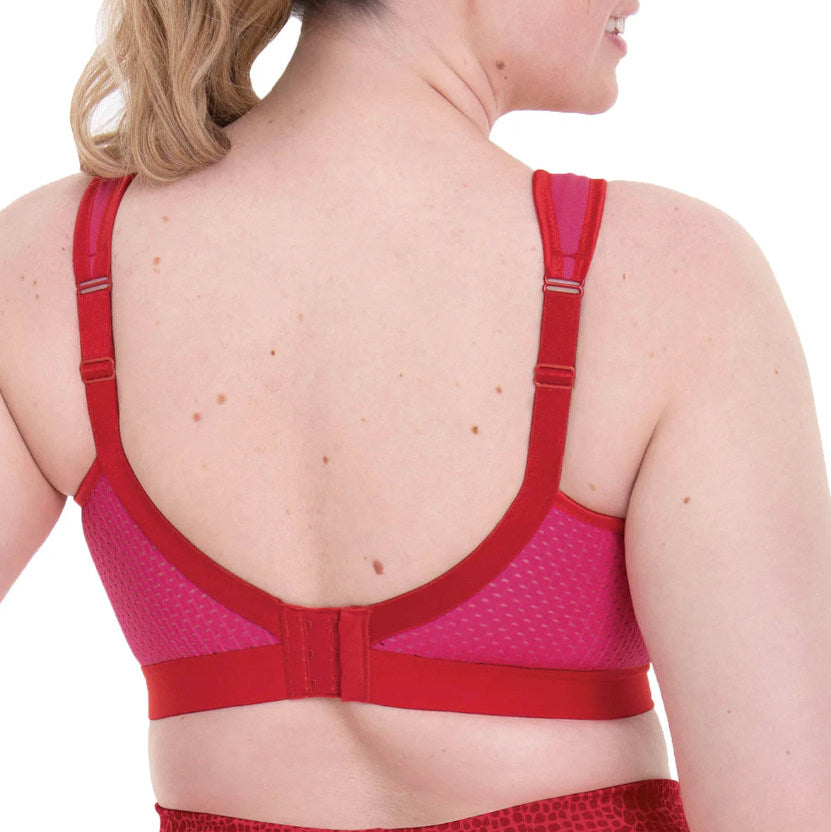 Anita Extreme Control Sports Bra - Candy Red - SALE