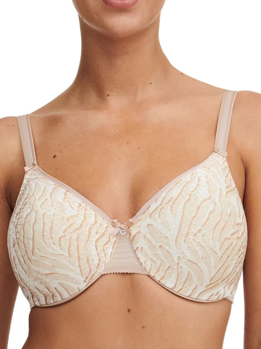 Chantelle C Magnifique Molded Wire Bra - Desert Sand - Fashion