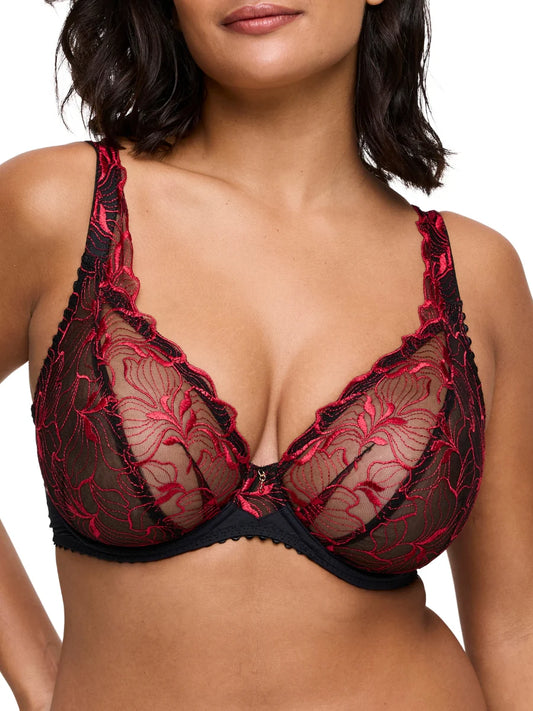 Prima Donna Springdale Tattoo Lace Plunge Bra