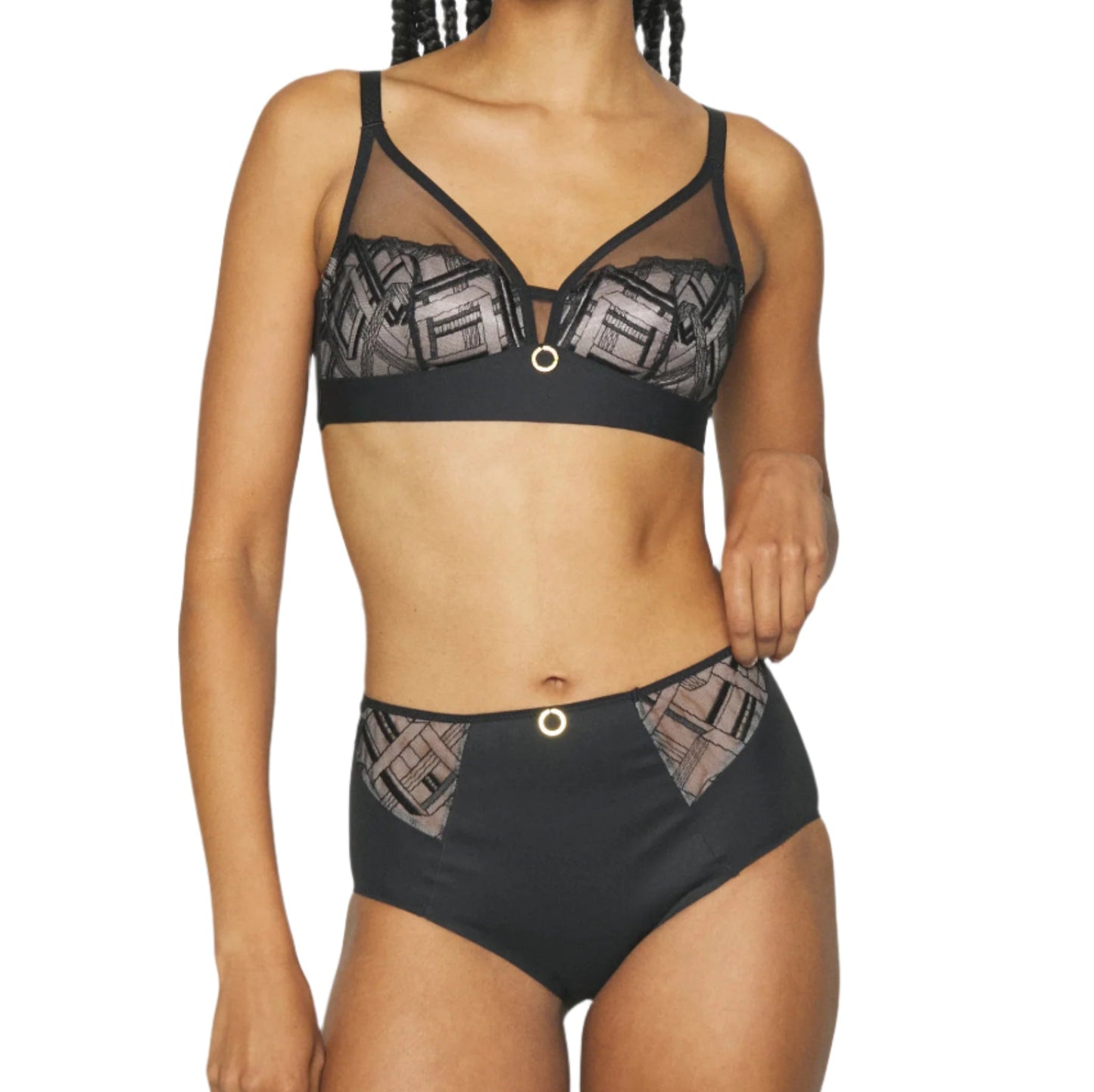 Chantelle Graphic Wire Free Support Bra