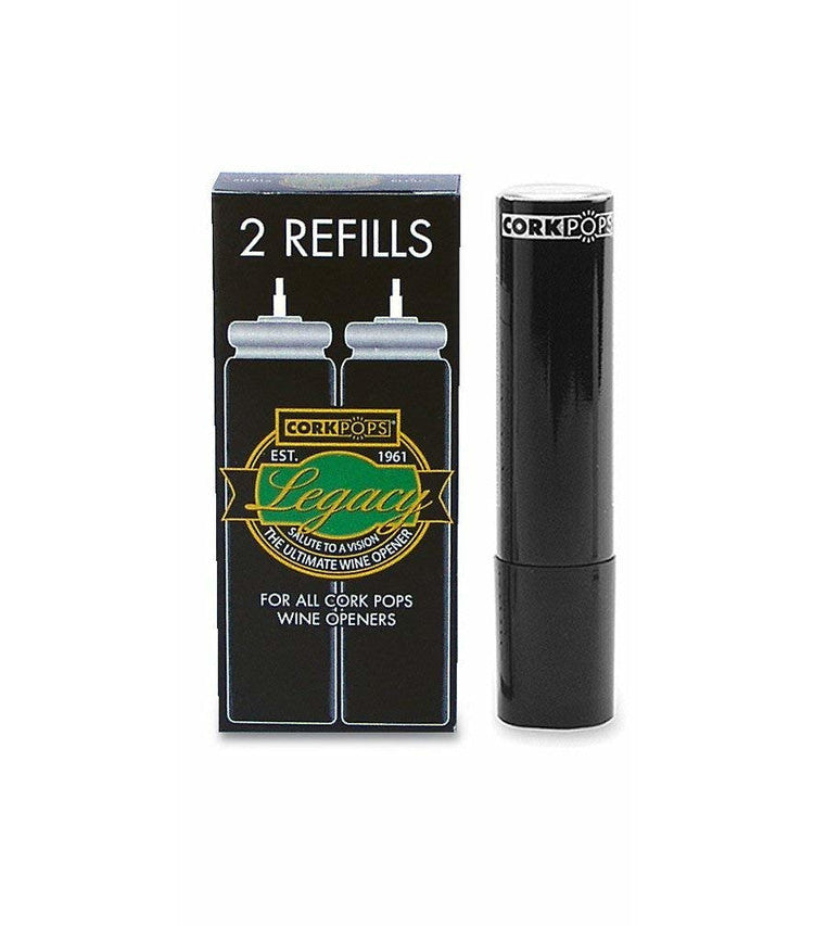 Cork Pops Wine Opener Refill Cartridges (2 Pack)