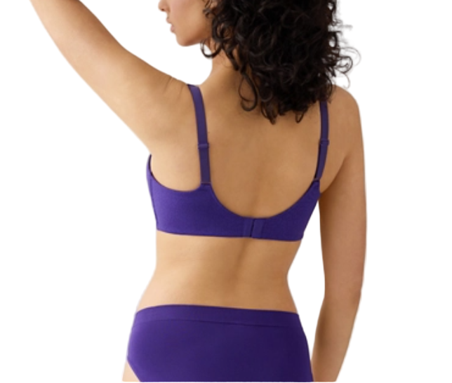 Wacoal Inside Job Wirefree Bra - Purple Indigo