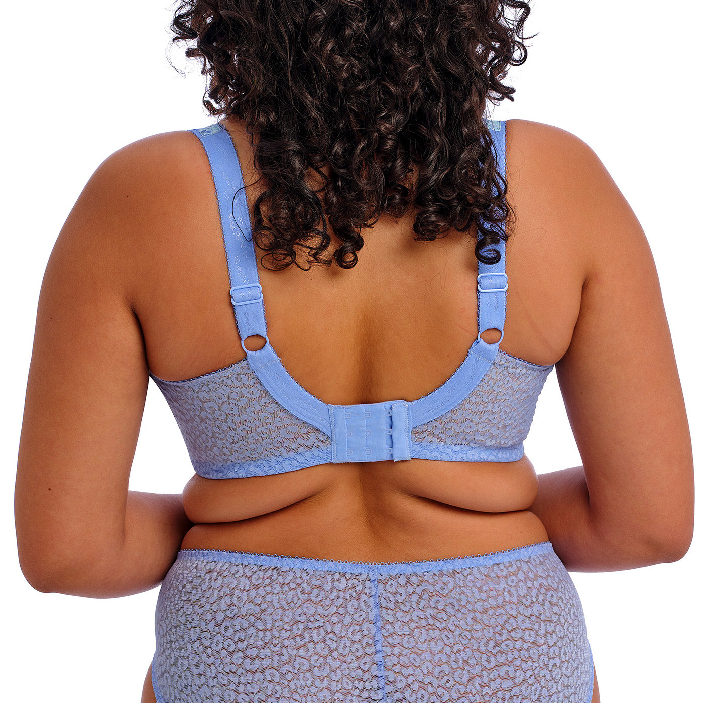 Elomi Lucie Stretch Plunge Bra - Cornflower Blue