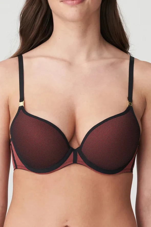 Marie Jo Fezz Push-Up T-Shirt Bra - Italian Brown - Fashion