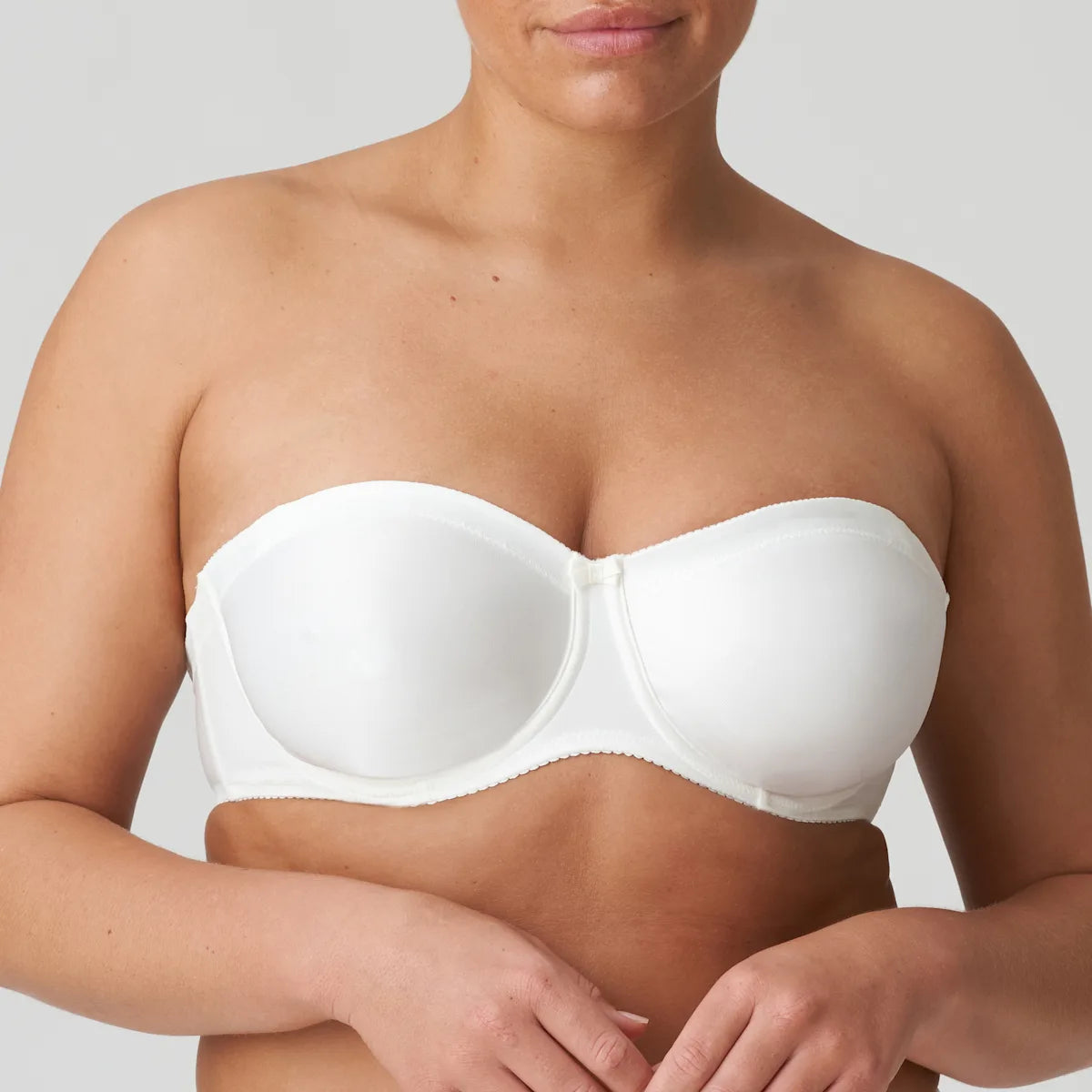 Prima Donna Satin Strapless Wire Bra