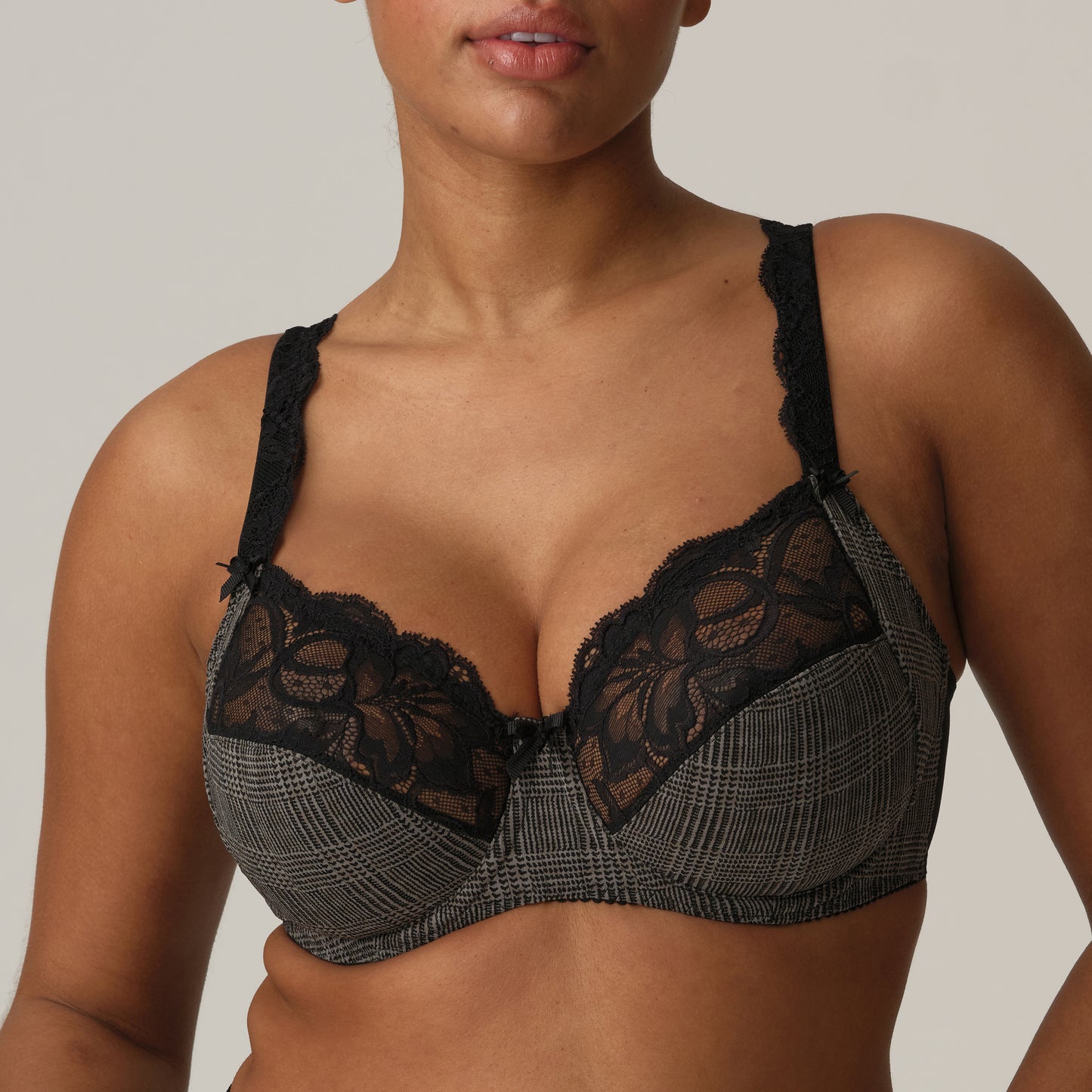 Prima Donna Madison Full Cup Wire Bra - Black Tailor - Fashion