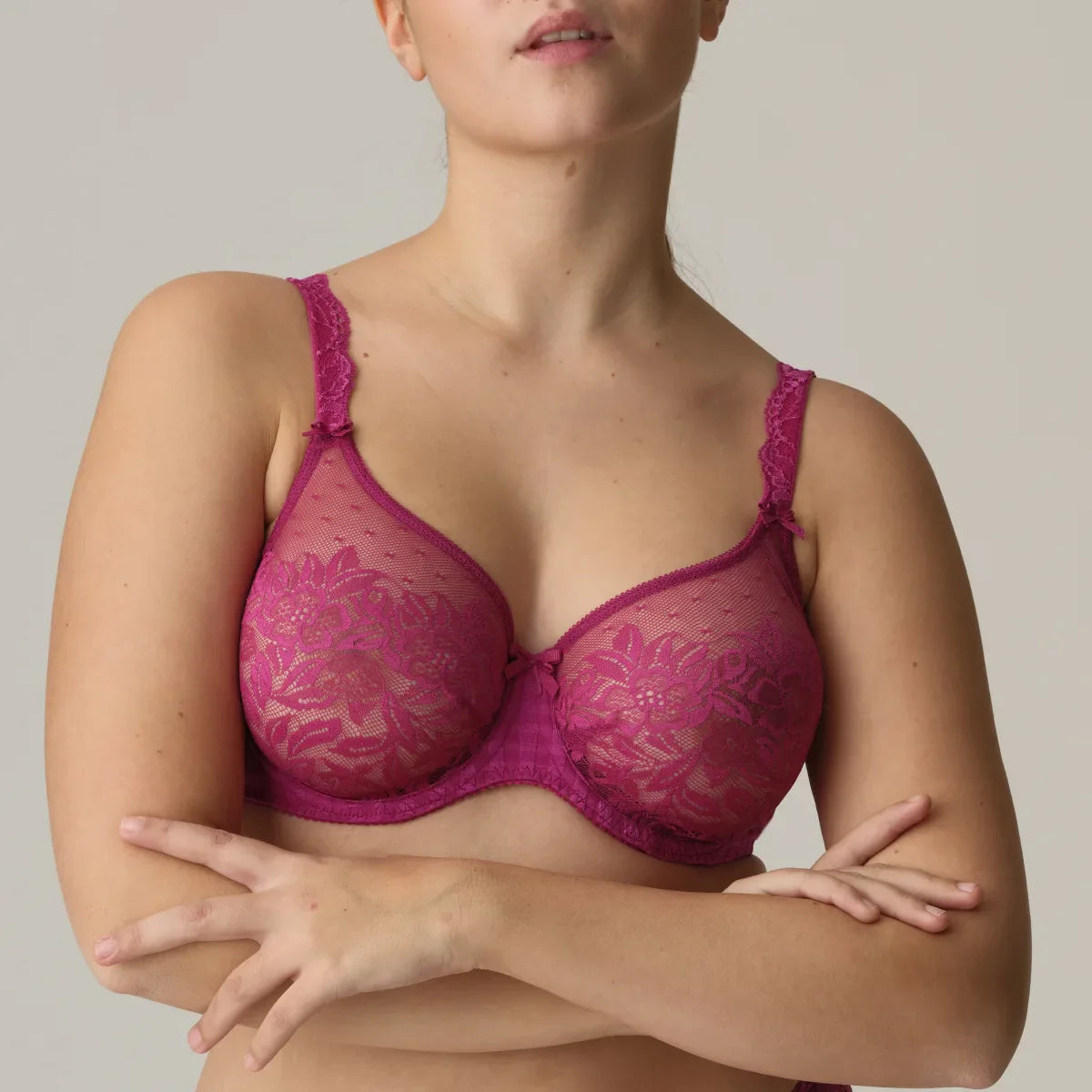 Prima Donna Madison (Divine) Seamless Non-Padded Bra - Fuchsia - Fashion