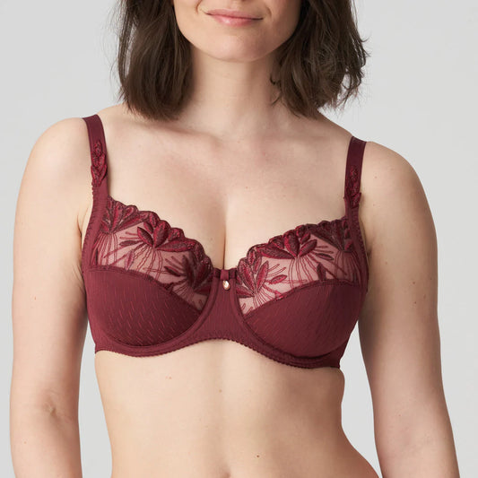 Prima Donna Orlando Full Cup Wire Bra - Deep Cherry - Fashion
