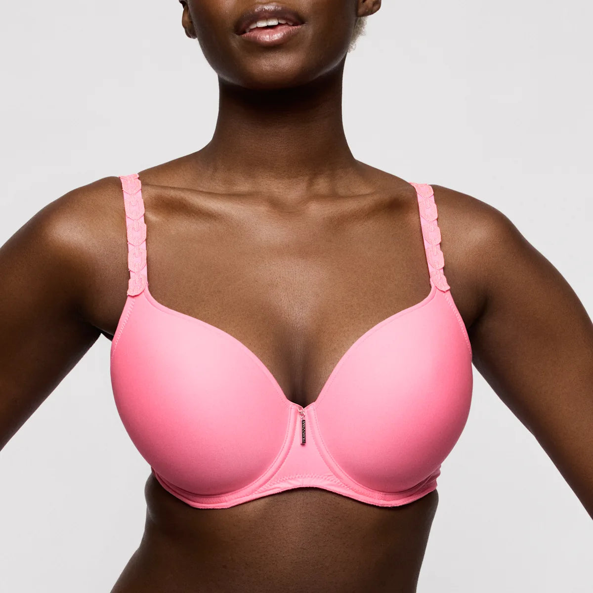 Prima Donna Twist Twixie Padded Heart Shape Bra - Happy Pink - Fashion