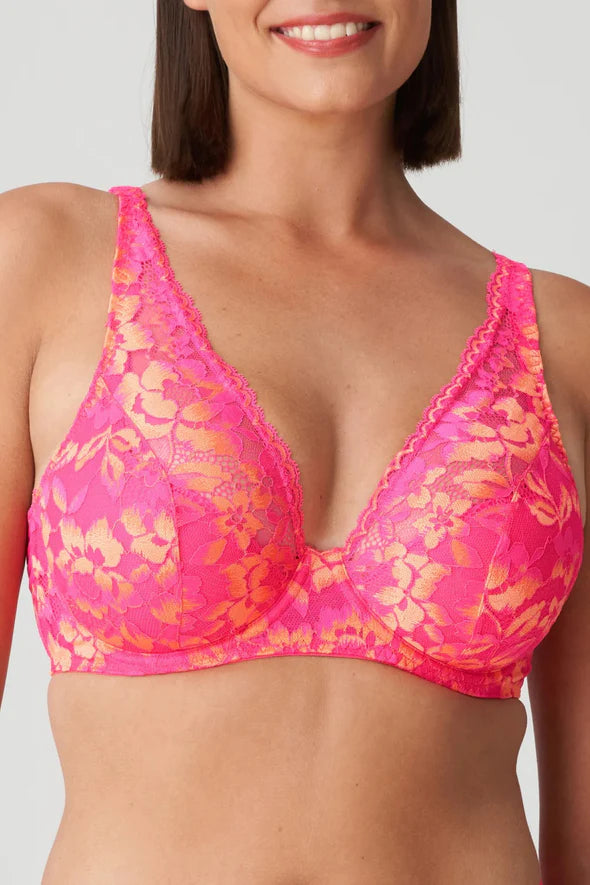 Prima Donna Twist Verao Half Padded Plunge Bra - LA Pink - Fashion