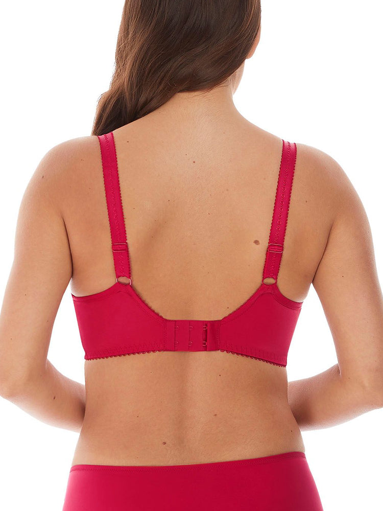 Fantasie Leona Spacer Bra in red
