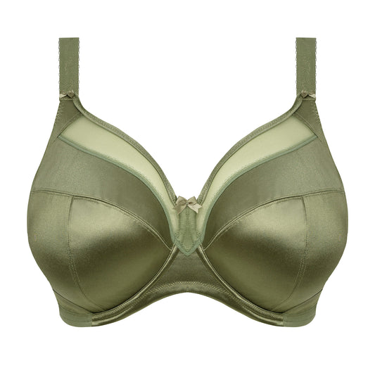 Goddess Keira Banded Underwire Bra - Olive