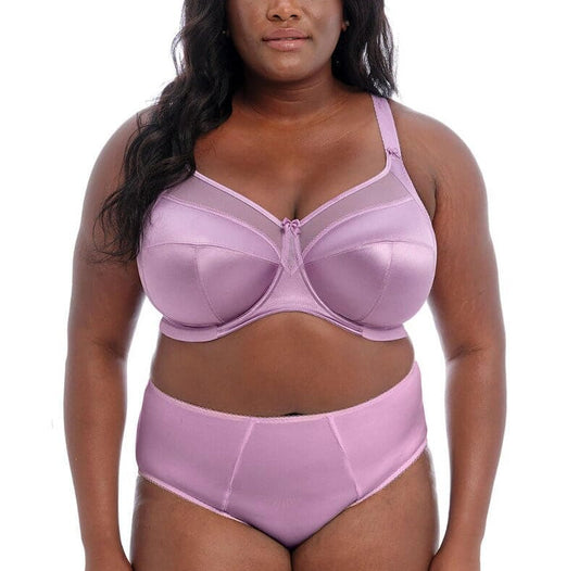 Goddess Keira Banded Underwire Bra - Soft Purple - Fashion