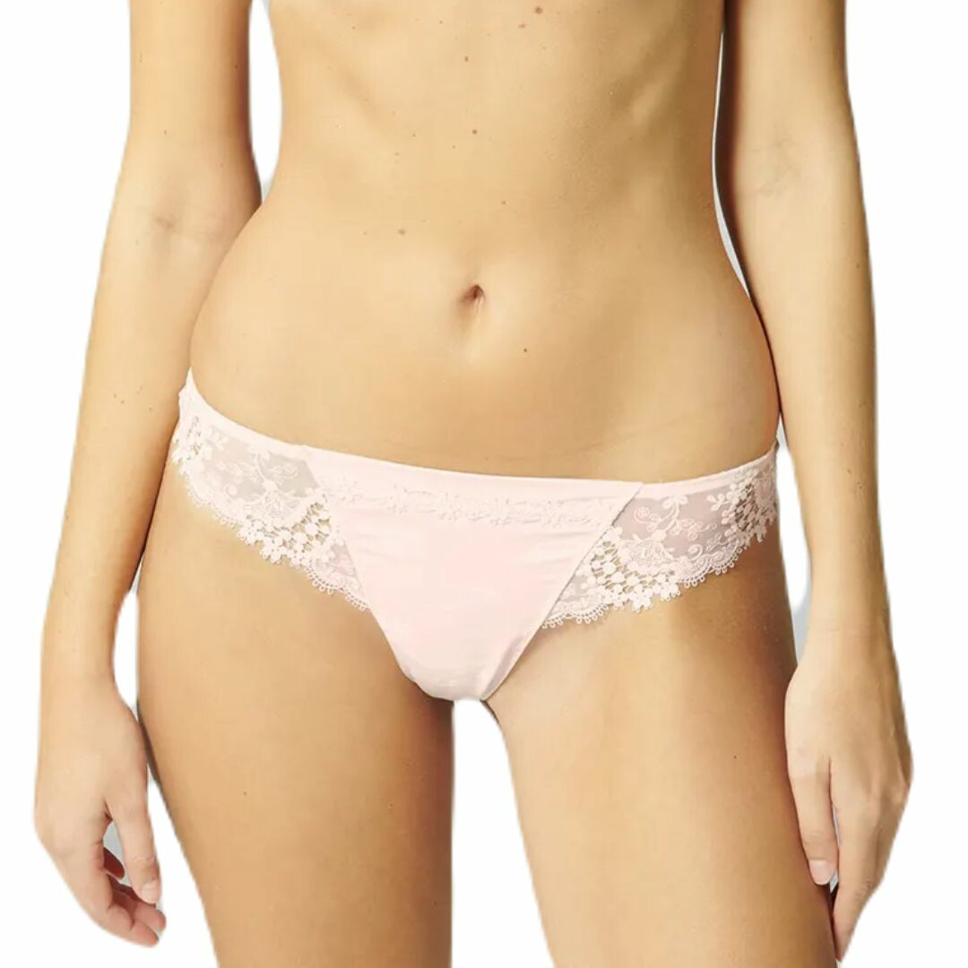 Simone Pérèle Wish Tanga/Thong - Sakura Pink - Fashion