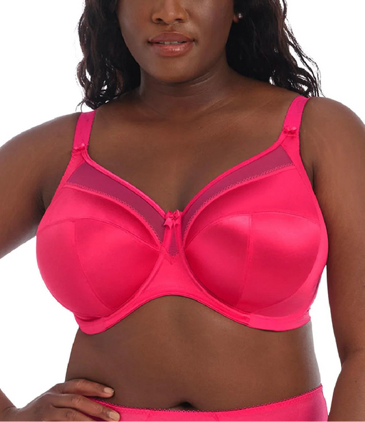 Goddess Keira Banded Underwire Bra - Azalea - Fashion