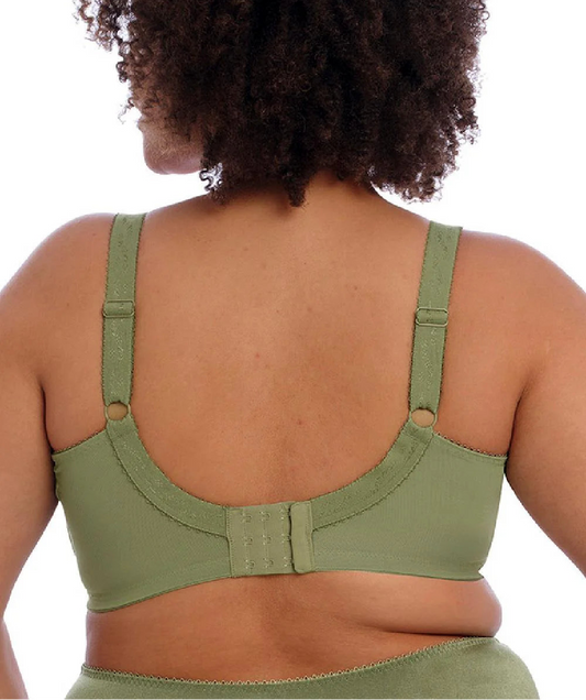 Goddess Keira Banded Underwire Bra - Olive - Fashion