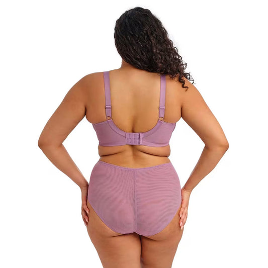 Elomi Brianna Underwire Plunge Bra - Heather - Fashion