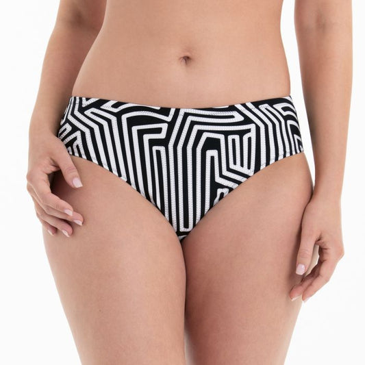 Rosa Faia Bruna High Rise Swim Bottom