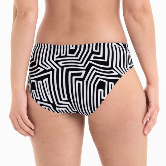 Rosa Faia Bruna High Rise Swim Bottom
