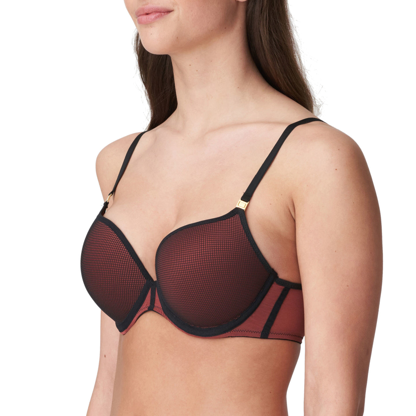 Half Cup Lace T-Shirt Bra, Underwired, Padded, Sexy, Classic Demi Bras for  Women 