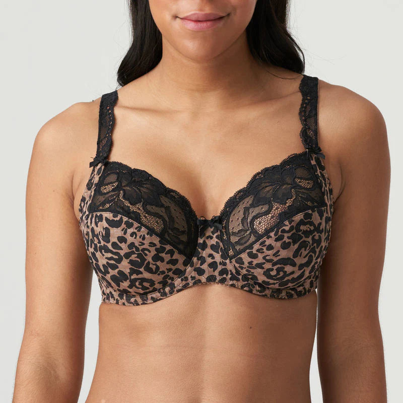 Prima Donna Madison Full Cup Wire Bra - Bronze Cheetah Print - Fashion