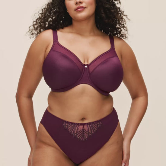 Elomi Smooth Underwire Bra - Fig - Fashion