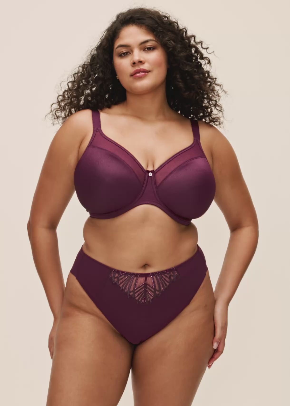 Elomi Smooth Underwire Bra - Fig - Fashion