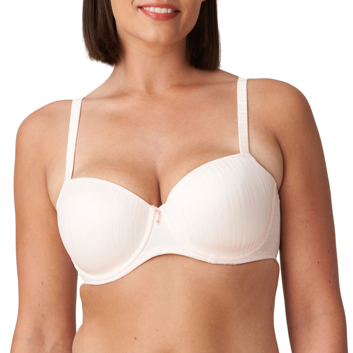 Leonisa Front Cutout Demi-Cup Double Push Up Bra Luxe Lift : :  Clothing, Shoes & Accessories