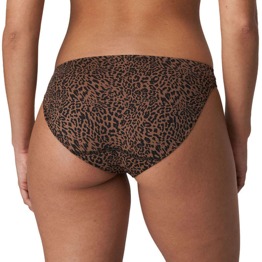 Prima Donna Twist Covent Garden Rio Briefs - Bronze Cheetah Print - Fashion
