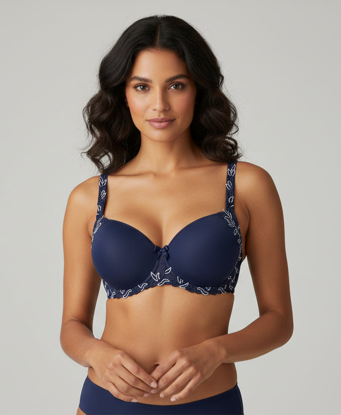 Simone Pérèle Andora 3D Spacer Bra - Navy - Fashion